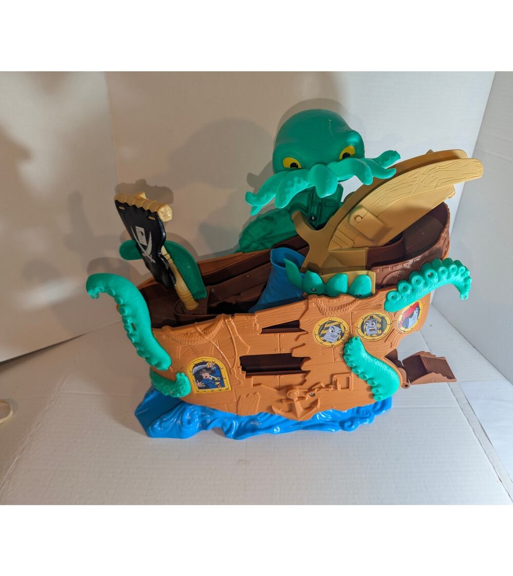 Thomas The Train & Friends Adventures Sea Monster Pirate Playset Only Octopus